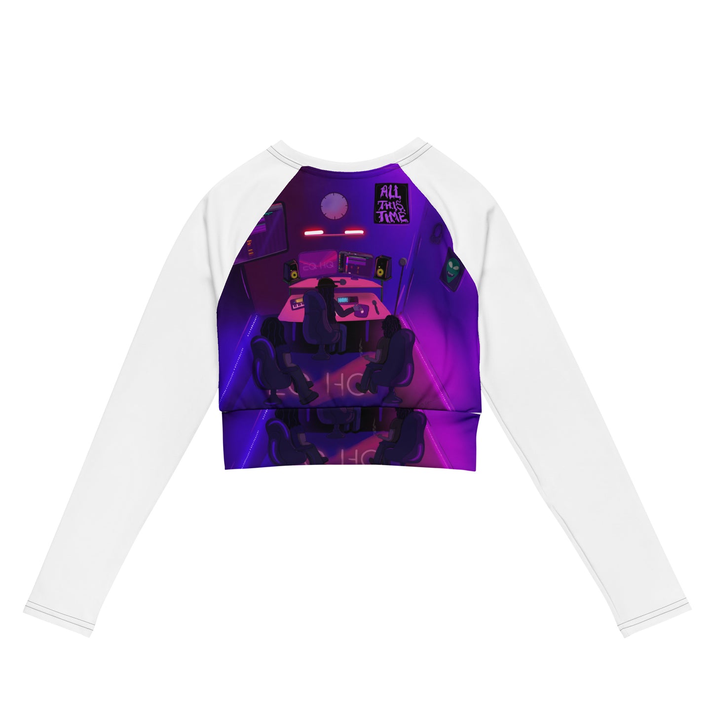 All This Time Women's long-sleeve crop top