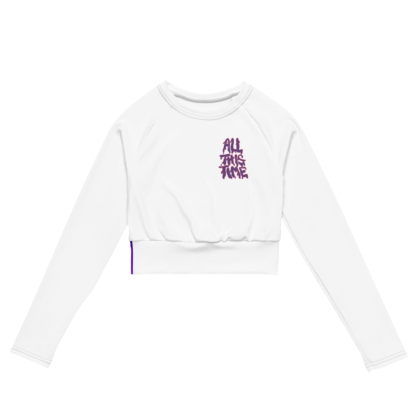 All This Time Women's long-sleeve crop top