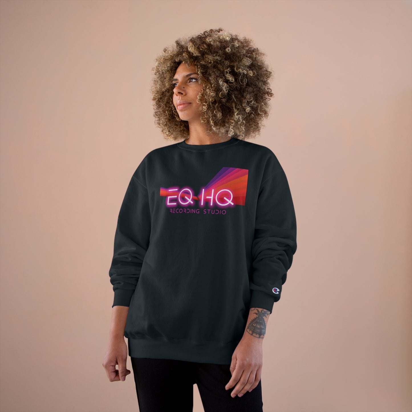 EQHQ All This Time Champion Crew Neck