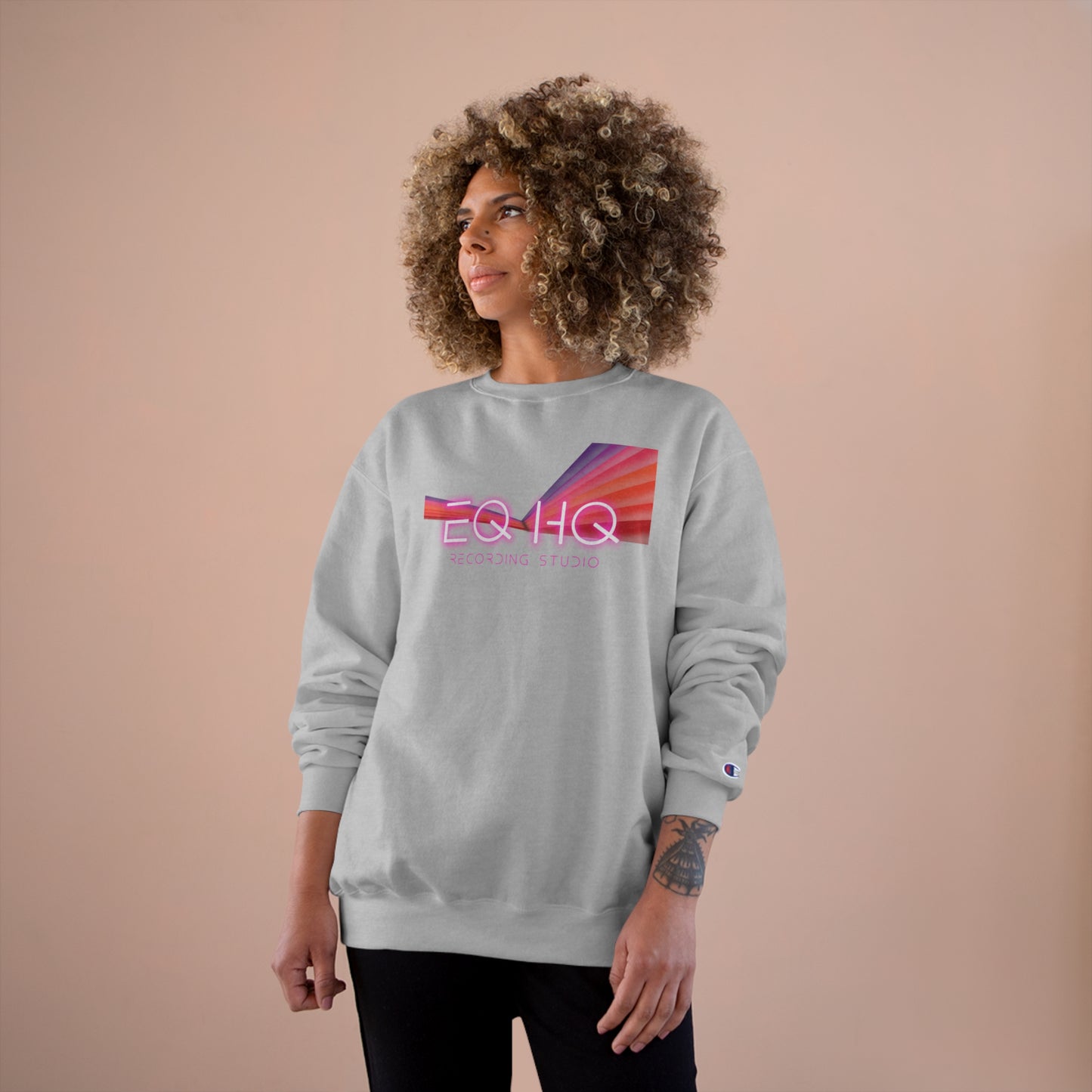 EQHQ All This Time Champion Crew Neck