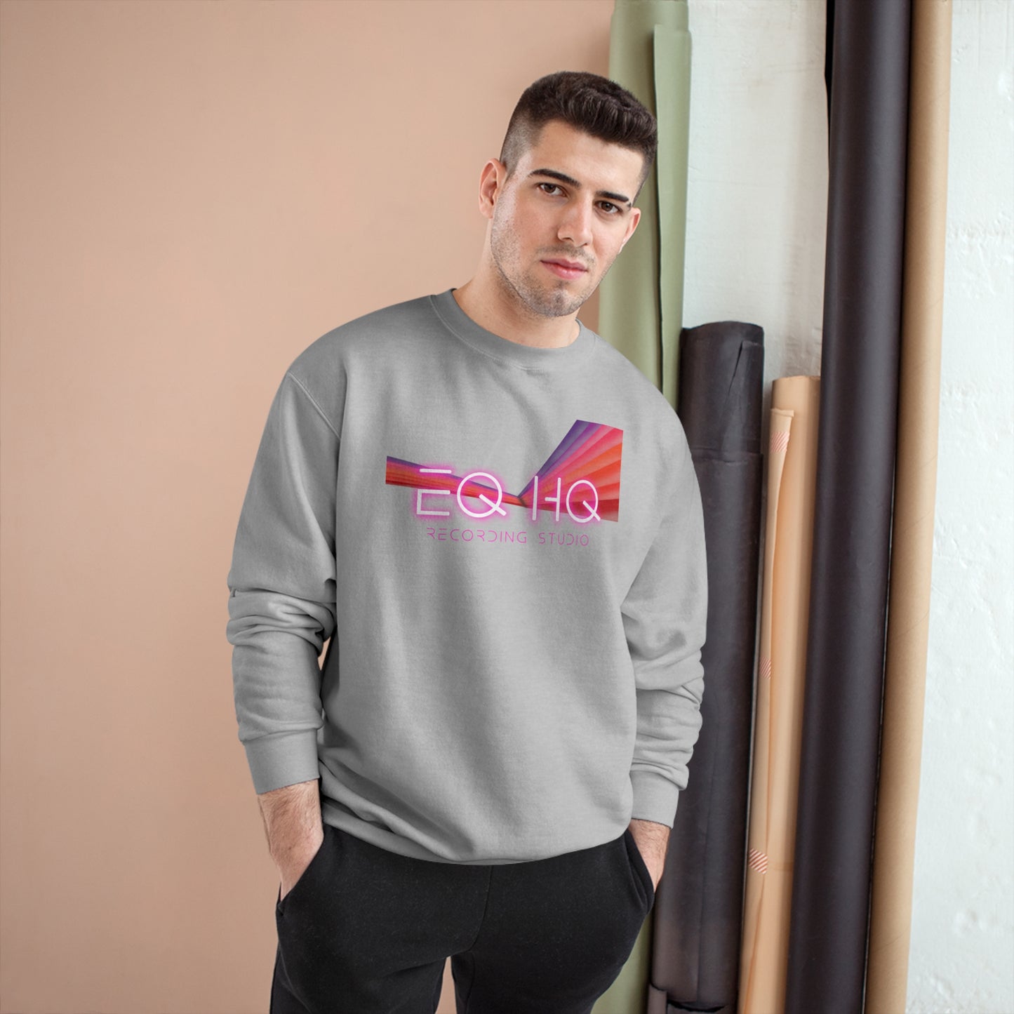 EQHQ All This Time Champion Crew Neck