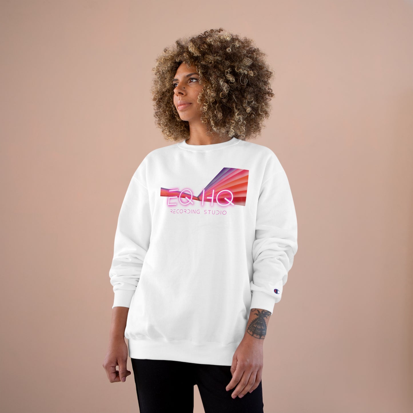 EQHQ All This Time Champion Crew Neck
