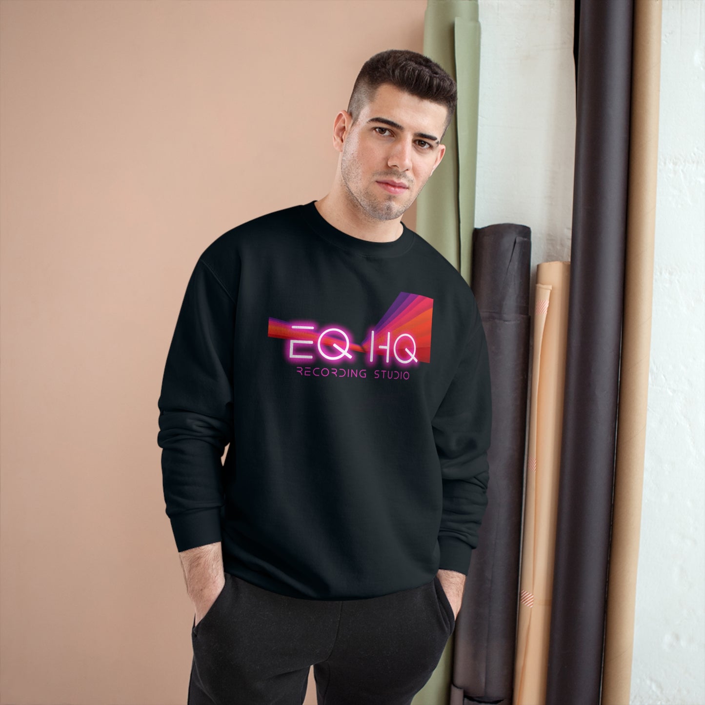 EQHQ All This Time Champion Crew Neck