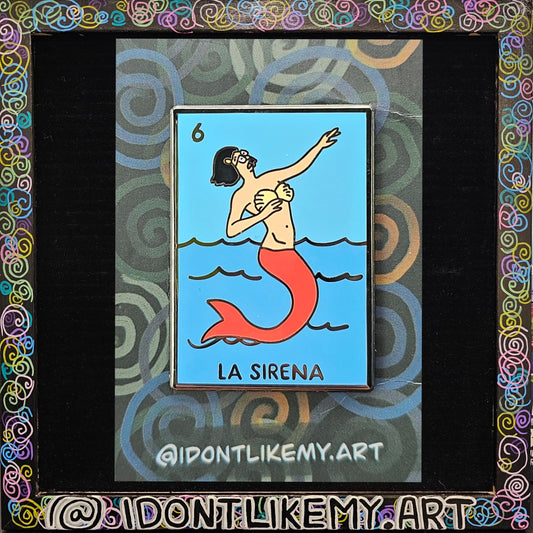 La Sirena Tina Enamel Pin