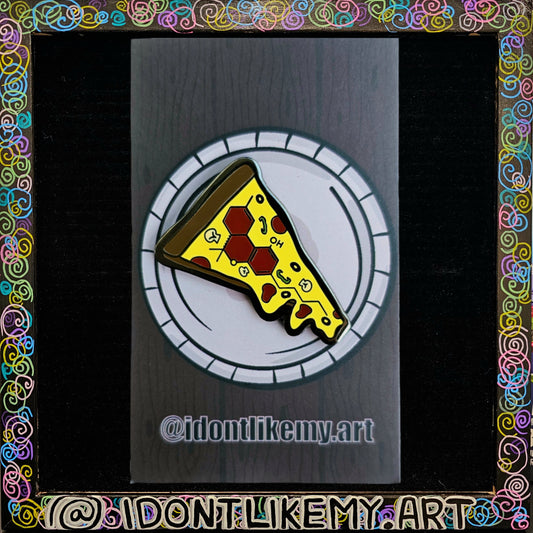 THC Slice Enamel Pin