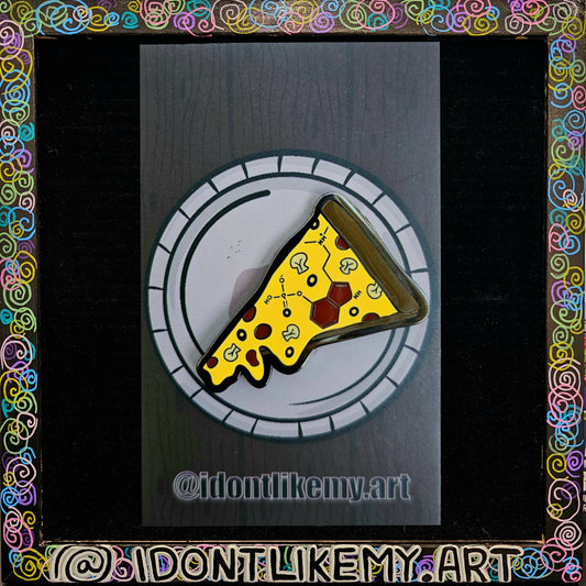 Psilocybin Slice Enamel Pin