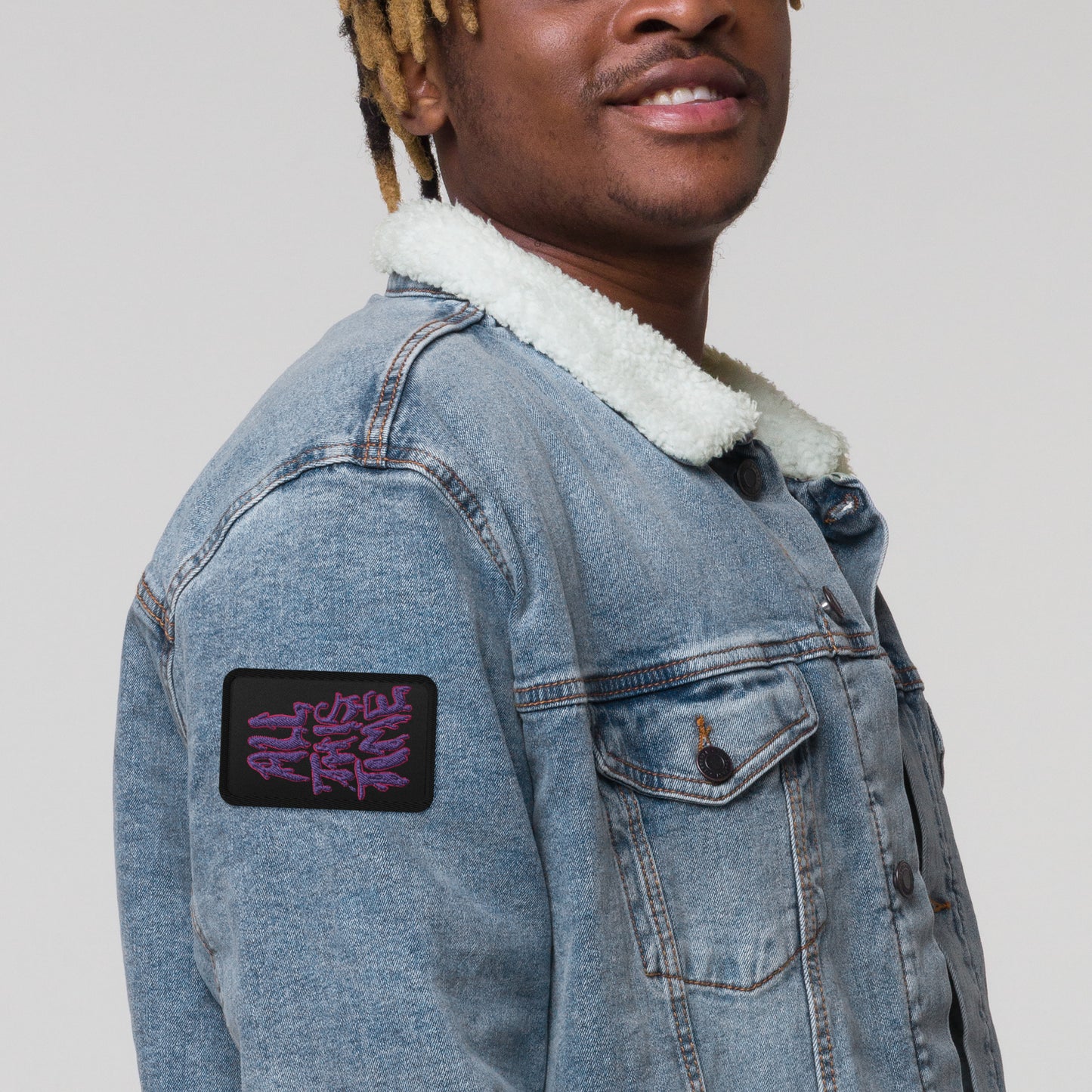 All This Time Embroidered patches
