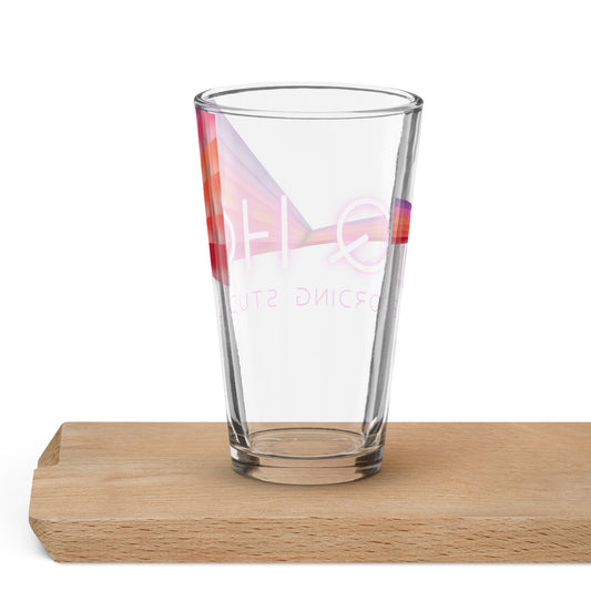 EQHQ Shaker pint glass