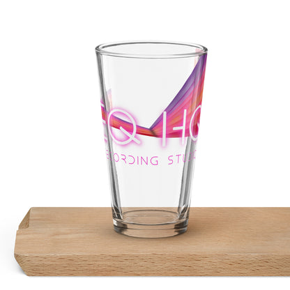 EQHQ Shaker pint glass