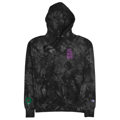 Unisex All This Time Champion tie-dye hoodie