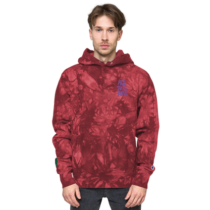 Unisex All This Time Champion tie-dye hoodie