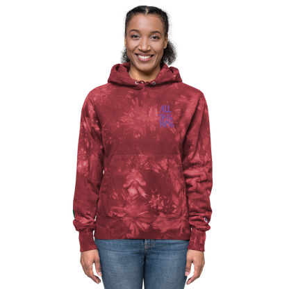 Unisex All This Time Champion tie-dye hoodie