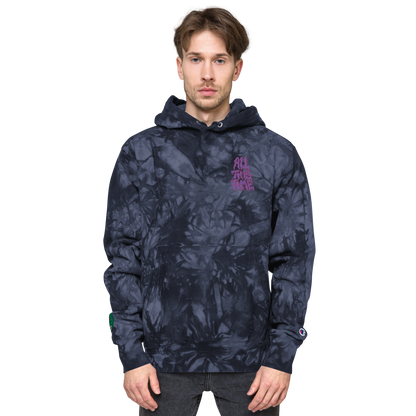 Unisex All This Time Champion tie-dye hoodie