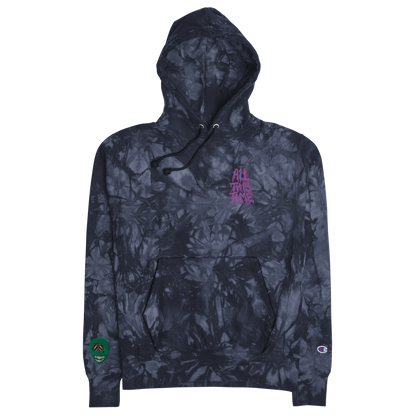 Unisex All This Time Champion tie-dye hoodie
